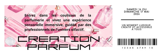 ATELIER DE CRÉATION DE PARFUM