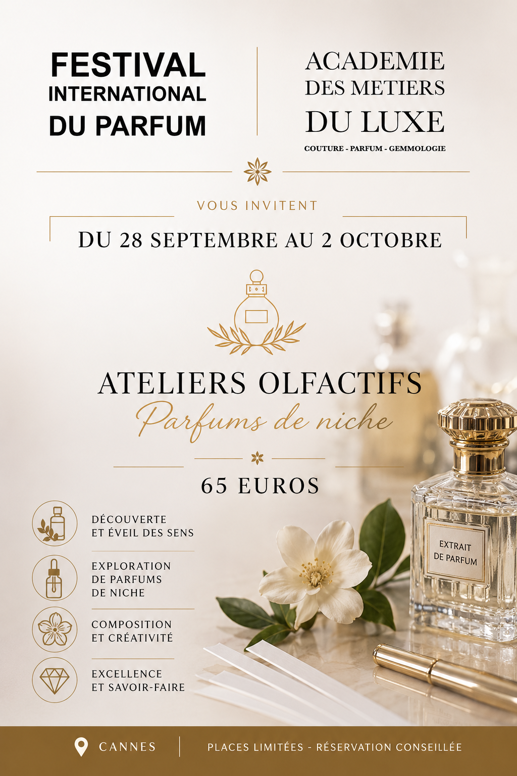 Atelier Olfactif Parums de Niche