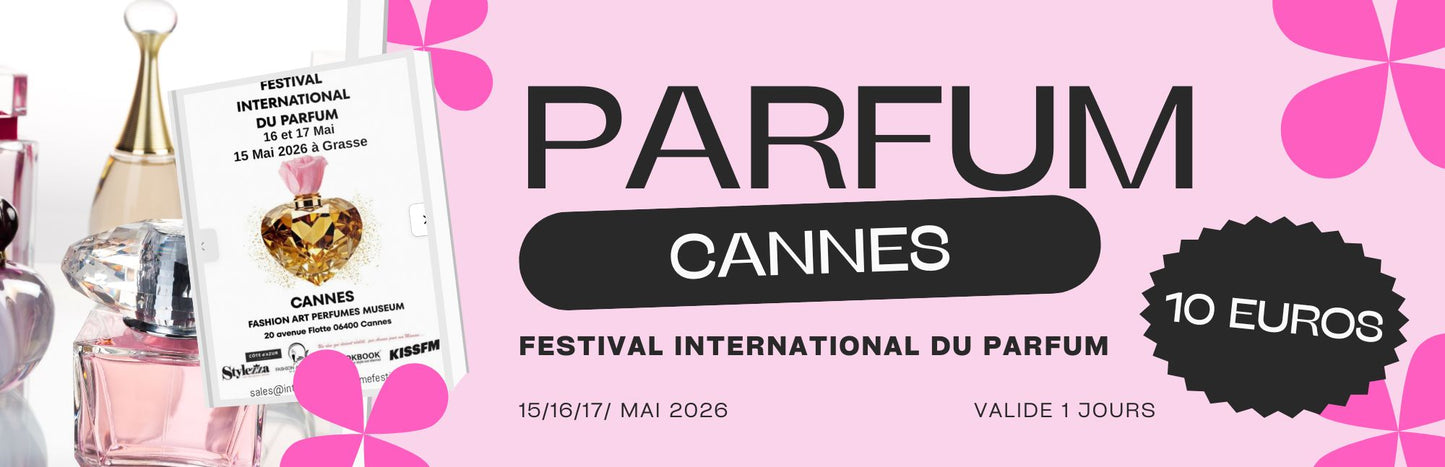 Billet Entrée Salon Festival International du Parfum 2026