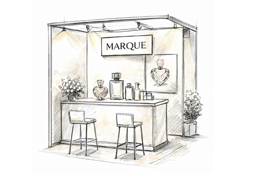 Stand Exposant – 3 m² Festival International du Parfum
