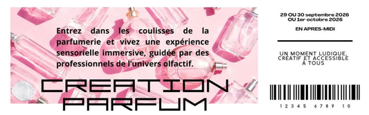 ATELIER DE CRÉATION DE PARFUM
